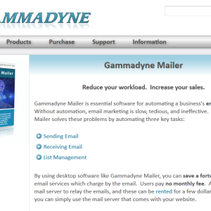 Gammadyne Mailer (Bulk Mail Sender)