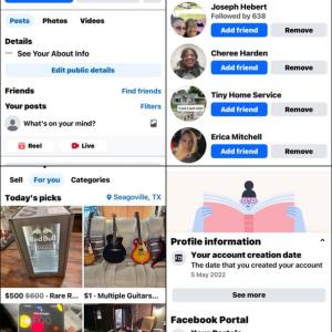 Facebook acc available